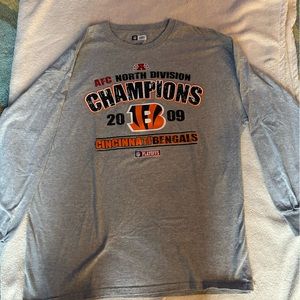 NFL Men’s Bengals Long Sleeve T-Shirt, XL